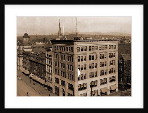 North Street from the park, Pittsfield by Anonymous