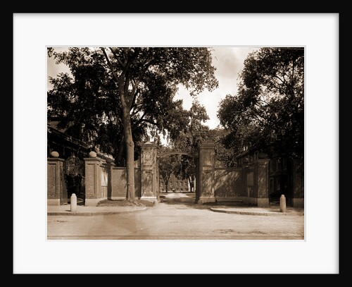 Harvard Gate, Harvard College by Anonymous