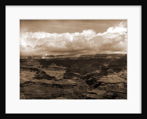 The Grand Canon in Arizona across from Bright Angel Hotel, Canyons by Anonymous