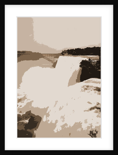 American Falls from Goat Island, Niagara by Anonymous