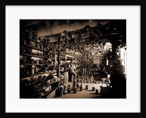 Interior of the pottery, Biloxi by Anonymous