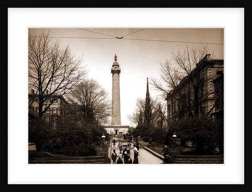 Washington Monument, Baltimore by Anonymous