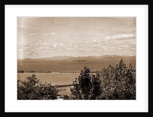 Lake Champlain, from Battery Park by Anonymous
