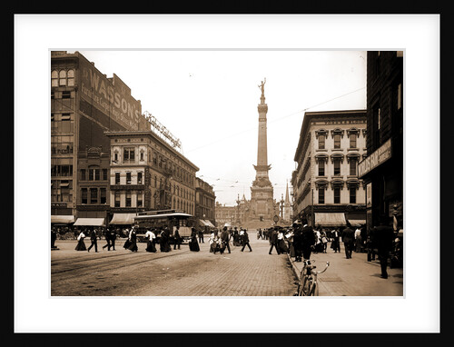 Meridan i.e Meridian Street, north from Washington by Anonymous