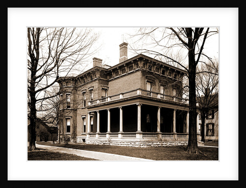 President Harrison House, North Delaware Street by Anonymous