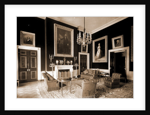 The Red Room, White House by Anonymous