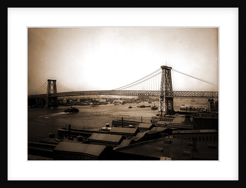 New York and Williamsburg Bridge, Bridges by Anonymous