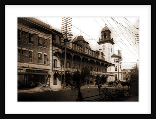 Hotel Duval and Post Office, Jacksonville by Anonymous