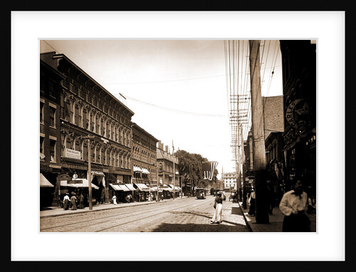 Congress Street toward Monument Square, Portland by Anonymous