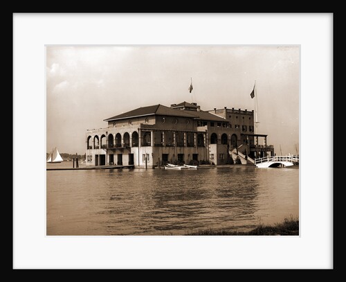 Detroit Boat Club, Belle Isle Park by Anonymous