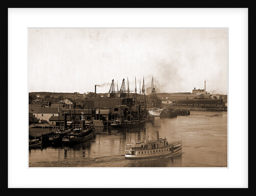 Coal wharves, Portsmouth by Anonymous