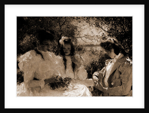 Portrait of my daughters by Frank Weston Benson