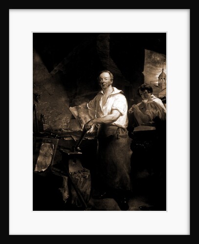 Pat Lyon at the forge by John Neagle