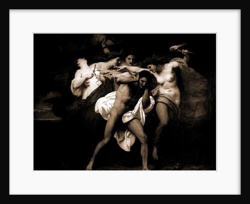 Orestes pursued by the Furies, 1862 by William Adolphe Bouguereau