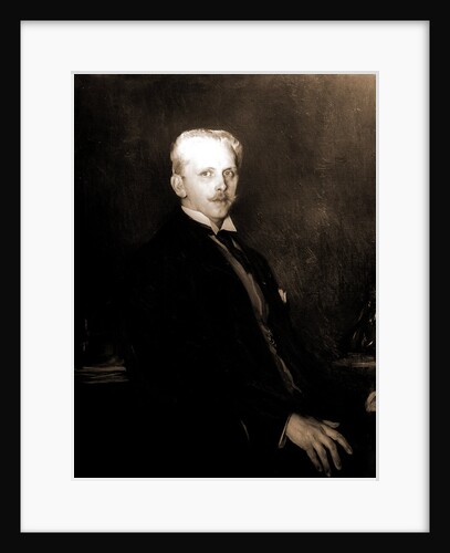 Edward Robinson, half-length portrait, Tarbell, Edmund Charles, 1862-1938 by Edward Robinson