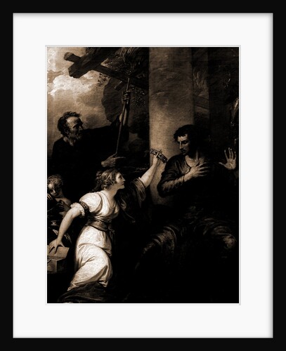 The hero returned by Benjamin West