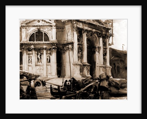 Santa Maria della Salute by John Singer Sargent