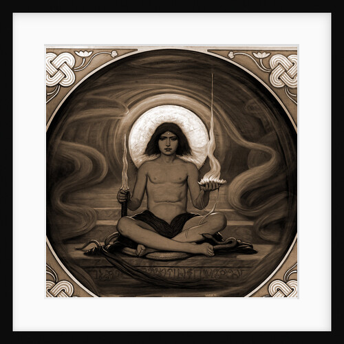 The keeper of the threshold by Elihu Vedder