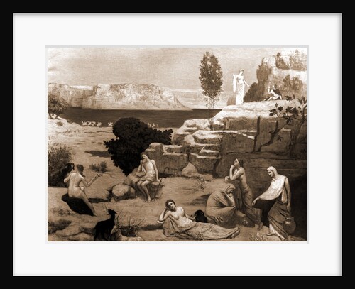 A vision of antiquity by Pierre Puvis de Chavannes