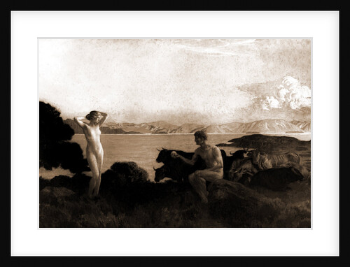 The judgment of Paris by Emile Renard Menard