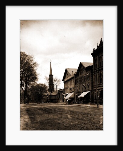 Main St, Brattleboro by Anonymous