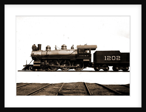 Chicago, Rock Island, and Pacific Railway locomotive by Anonymous