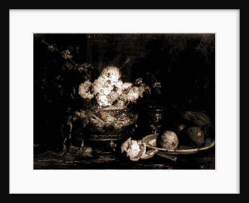 Fruit and flowers by Antoine Vollon