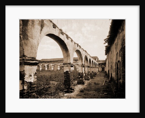 Mission San Juan Capistrano, California by William Henry Jackson