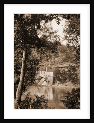 Old mill on the Potomac River, Maryland by William Henry Jackson