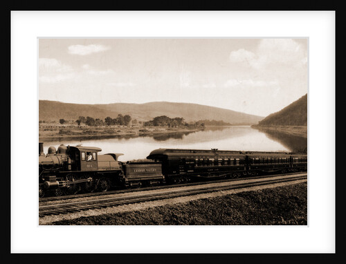 Black Diamond Express, Lehigh Valley Railroad, Pennsylvania by William Henry Jackson