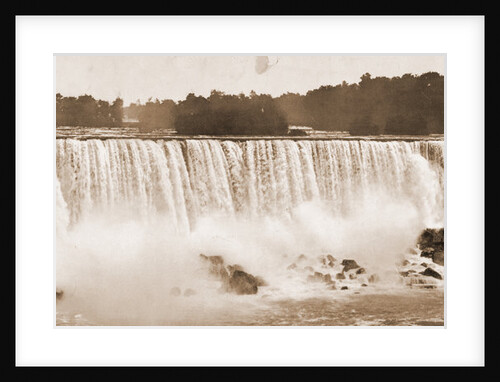 Niagara, the American Fall by William Henry Jackson