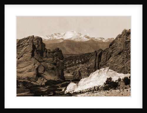 Garden of the Gods, the Gateway, Colorado by William Henry Jackson