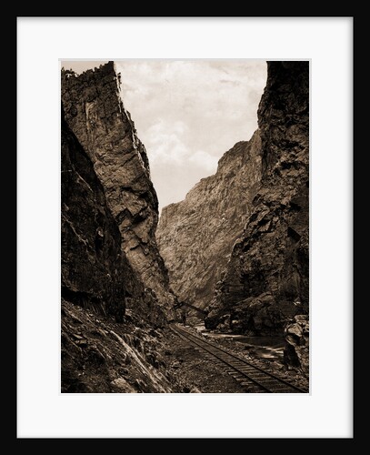 Royal Gorge, Canyon of the Arkansas, Colorado by William Henry Jackson