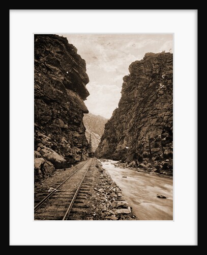 Clear Creek Canon, Colorado by William Henry Jackson