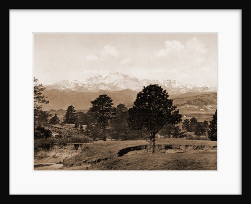 Pike's Peak, Colorado by William Henry Jackson