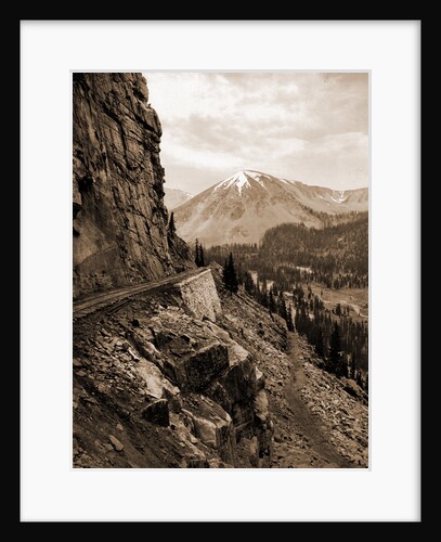 The palisades, Alpine Pass, Colorado by William Henry Jackson
