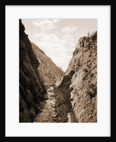 Platte Canon, Colorado by William Henry Jackson