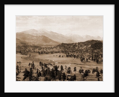 Long's Peak from Estes Park, Colorado by William Henry Jackson