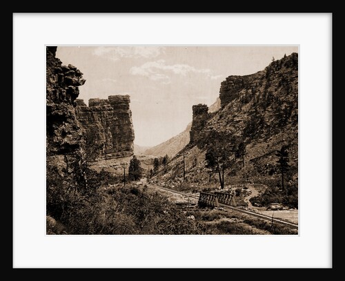 Castle Gate, Utah by William Henry Jackson