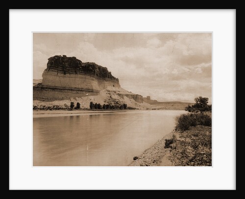 Bluffs of the Green River, Wyoming by William Henry Jackson