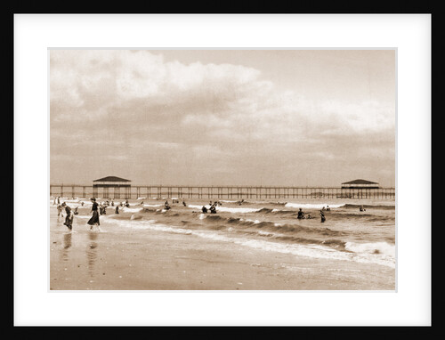 The Beach at Old Orchard, Maine by Anonymous