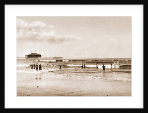 In the surf at Old Orchard, Maine by Anonymous