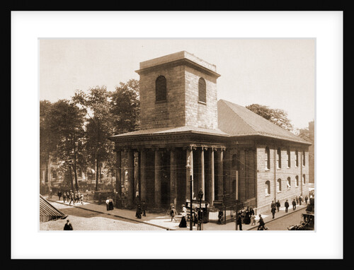 King's Chapel, Boston by Anonymous