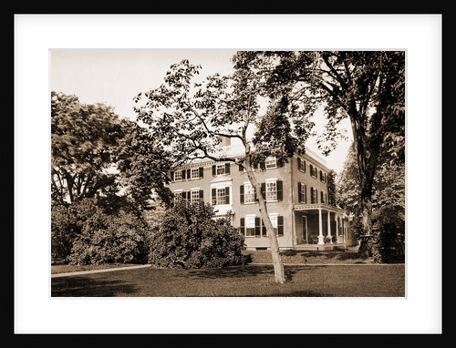 The Lowell House, Cambridge by James Russell Lowell