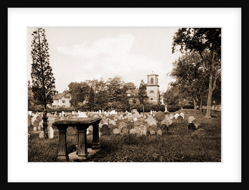 Christ Church churchyard, Cambridge by Anonymous