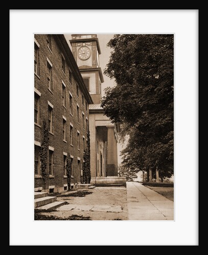 Chapel and dormitory, Amherst College by Anonymous