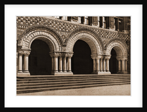 Entrance to Law School, Harvard University by Anonymous