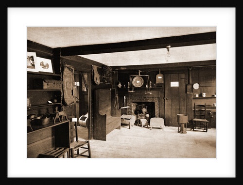 Kitchen of the John Hancock House, Lexington by Jonas Clarke