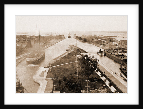 The Locks, Sault Ste. Marie by Anonymous