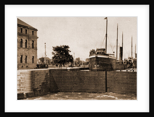 Leaving the Poe Lock, Sault Ste. Marie by Anonymous